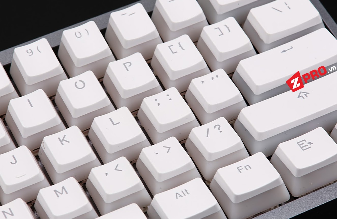 Keycap PBT Pudding Trắng