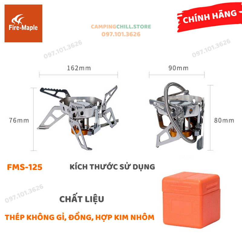 BẾP GA DÃ NGOẠI GẤP GỌN FIRE MAPLE FMS-125