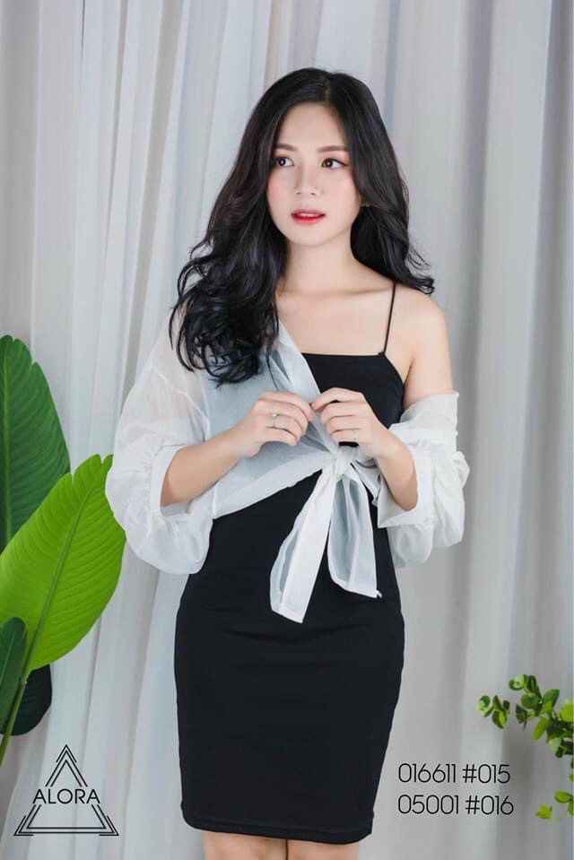 Sơ mi voan cột eo from 50 kg trở lại