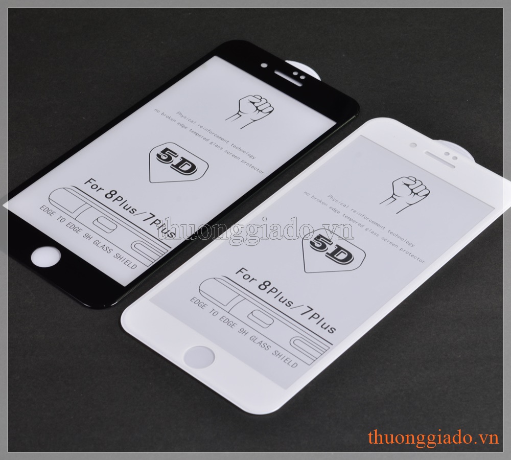 Combo 5 kính cường lực full màn hình iphone 6,7,8,6S,6 Plus,7 Plus,8 plus,6S Plus