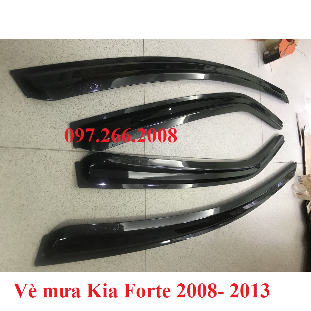 Vè che mưa xe kia forte/ cerato đời 2008 2009 2010 2011 2012 2013 hàng nhựa đen cao cấp