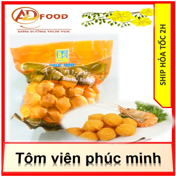 500gr tôm viên phúc minh siêu ngon