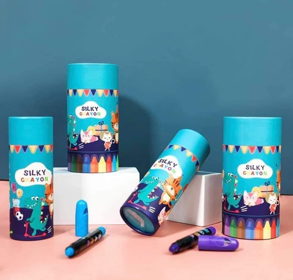 Hộp 24 màu sáp Silky Crayon KOCOTREE