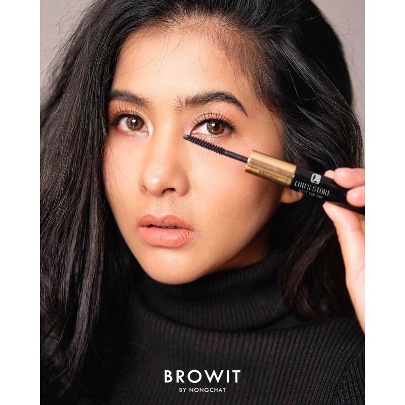 [Nhập RAISINGSTAR18, giảm 30k cho đơn 99k]Mascara Browit By Nongchat 2 Đầu Professional Duo