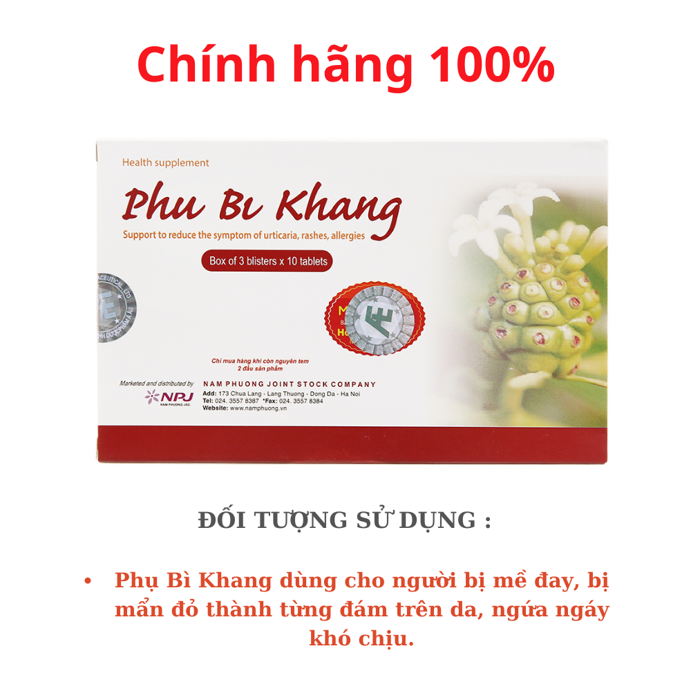 Phụ bì khang hộp 30v