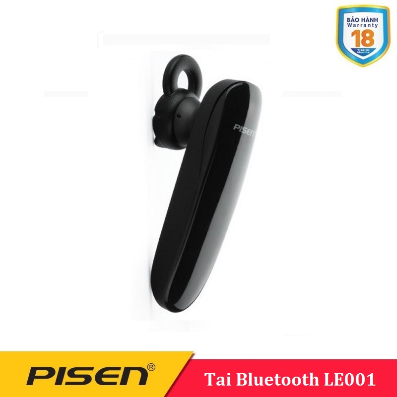 Tai nghe bluetooth Pisen LE001 - Màu đen
