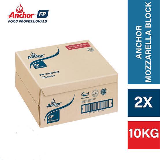 Phô Mai Mozzarella Anchor - Khối 5kg & 10kg