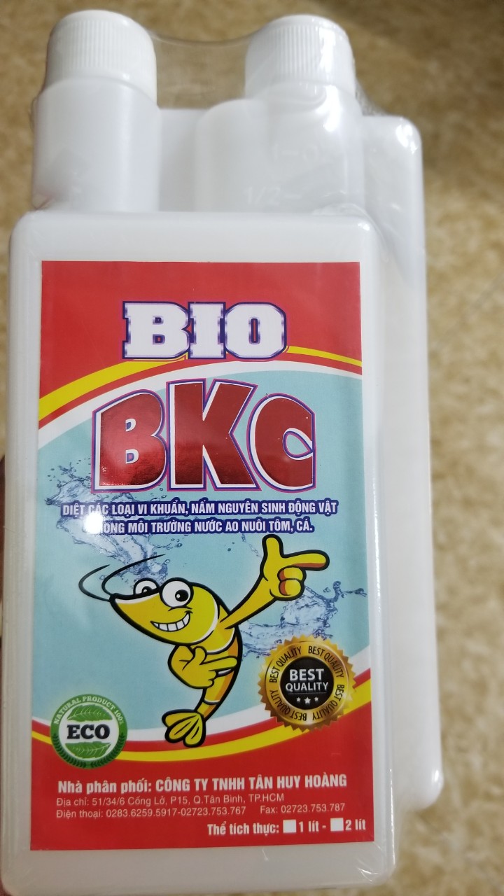 Chế phẩm khử trùng diệt khuẩn cho ao tôm cá BKC 80