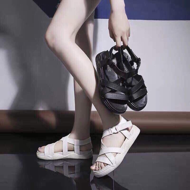 [HCM]Giày sandan nữ quai chéo thời trang mới nhất - TT37