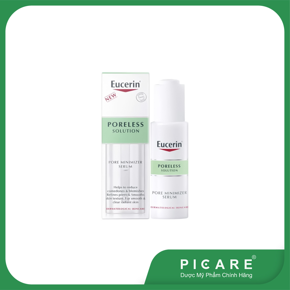 [GIẢM 20K ĐƠN 399K] Tinh Chất Thu Nhỏ Lỗ Chân Lông Eucerin Poreless Solution Pore Minimizer Serum 30ml