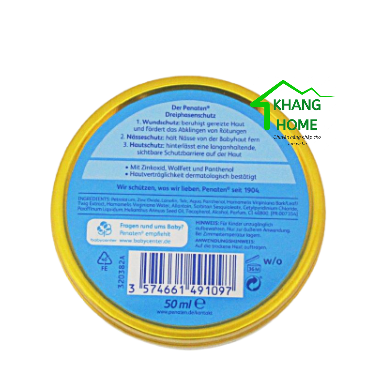 KEM CHỐNG HĂM PENATEN CREME 50ML