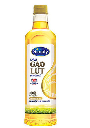 Dầu Gạo Lứt Cao Cấp Simply 1L