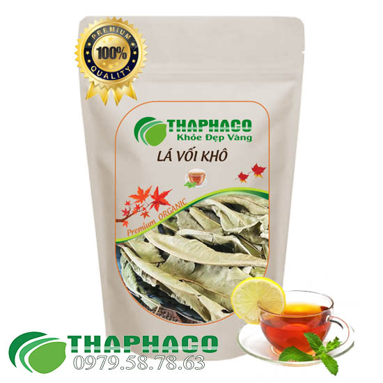 Lá vối khô sấy khô - hàng nguyên chất - túi zip 100gram