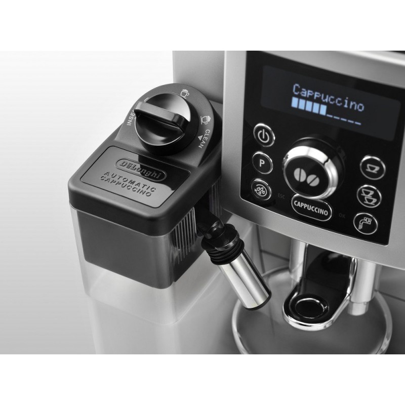 [Trả góp 0%]Máy pha cà phê tự động từ cà phê hạt và bột Delonghi Ecam 23.466.B