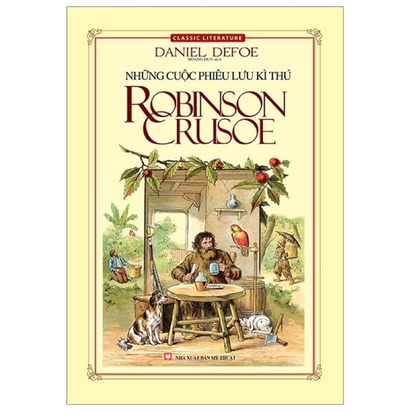 Sách: Những Cuộc Phiêu Lưu Kì Thú Robinson Crusoe