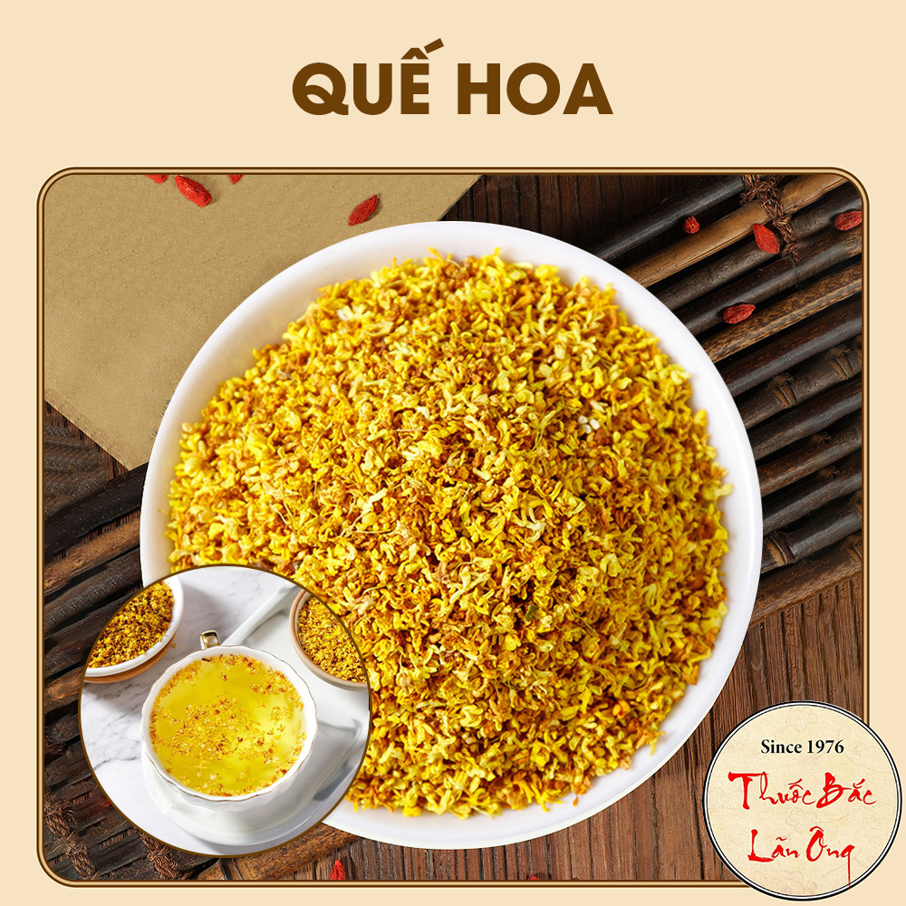 Quế hoa 500g, trà hoa mộc khô, thơm, trà mộc quế hoa, dùng pha trà, làm bánh, làm thạch