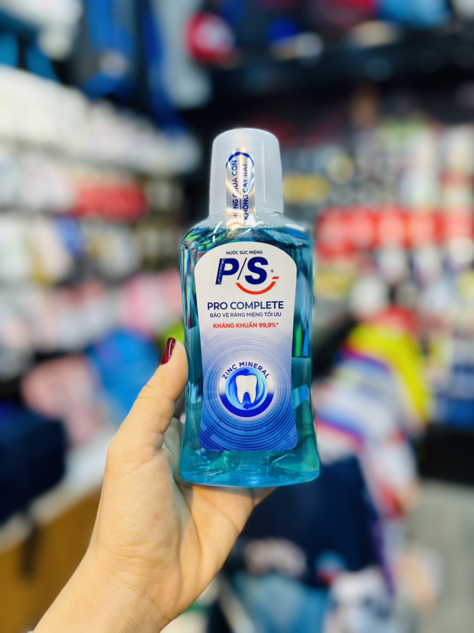 Nước Súc Miệng PS Pro Complete 500ml, 300ml
