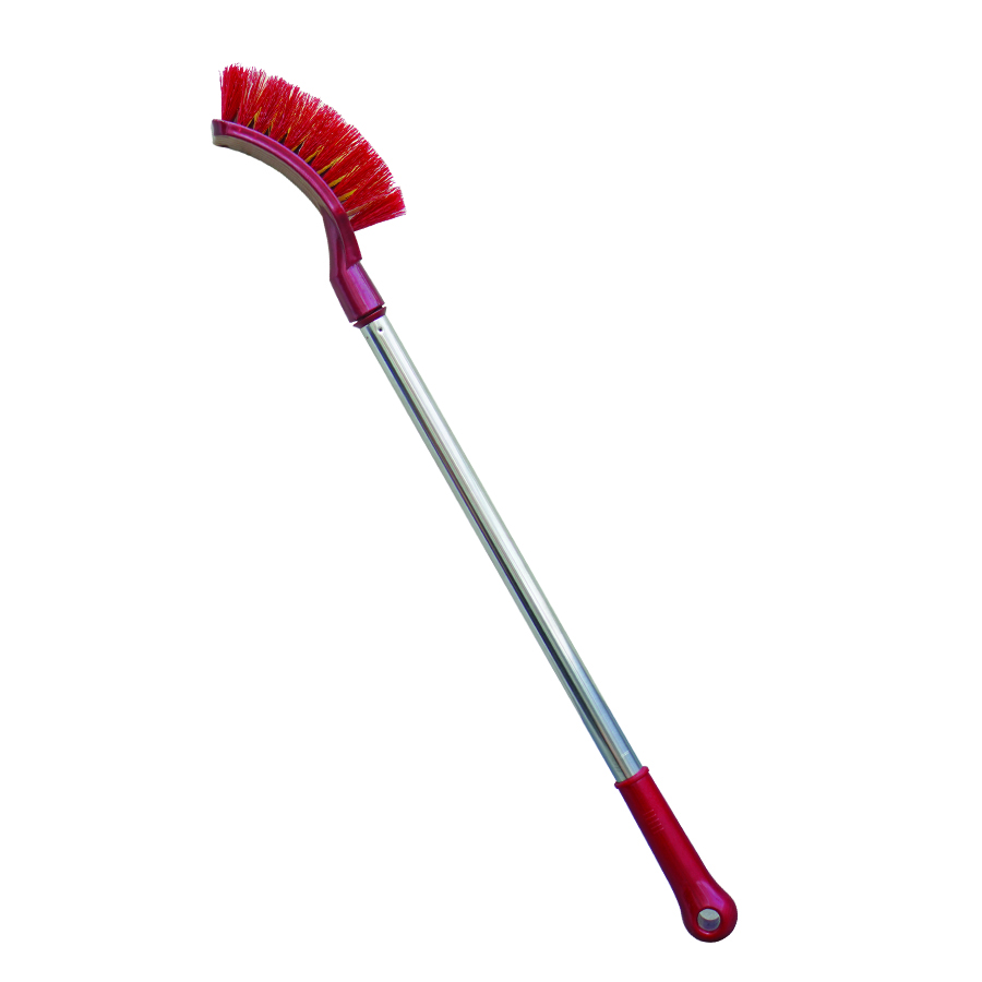 Bàn chải Cọ Chà toilet cán inox dài