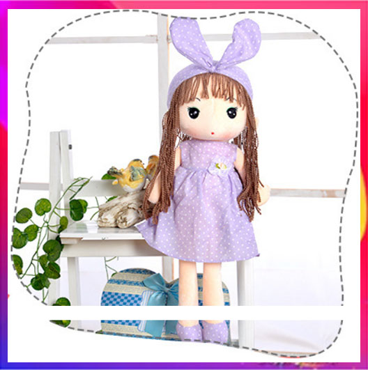 Đồ chơi trẻ em - Búp Bê 45cm Tím