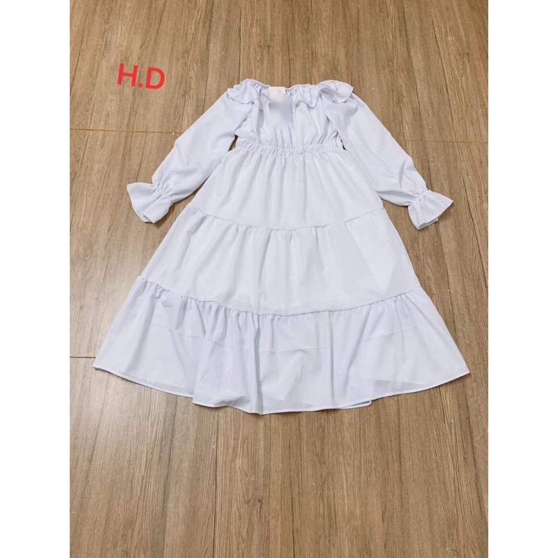 Váy trễ vai tay bo HĐ12
