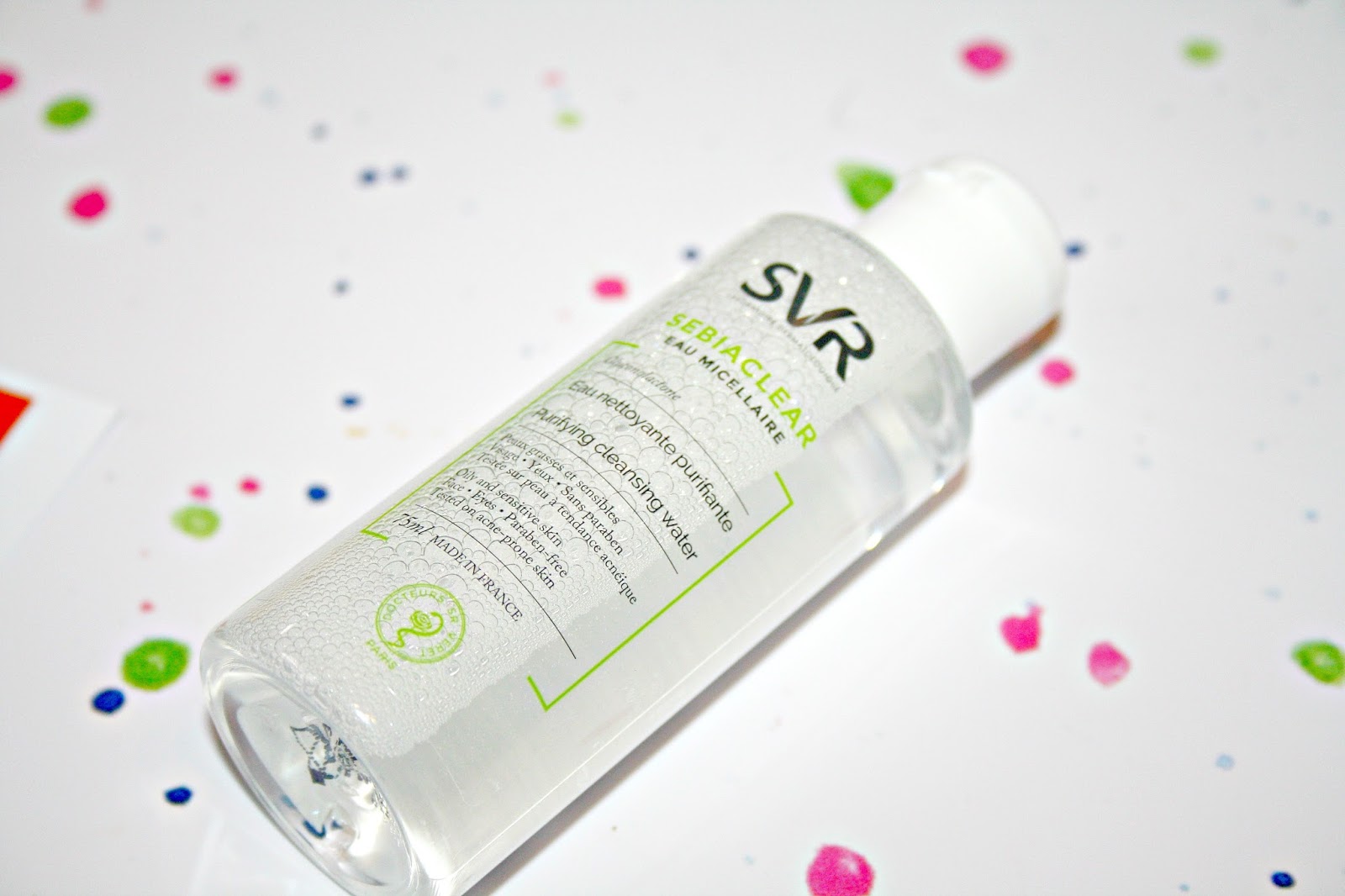 Nước Tẩy Trang SVR SEBIACLEAR Eau Micellaire 75ml - Dành Cho Da Dầu Mụn