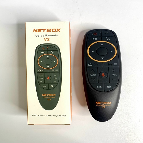 Remote Chuột Bay Netbox V2 Hỗ Trợ Tìm Kiếm Giọng Nói