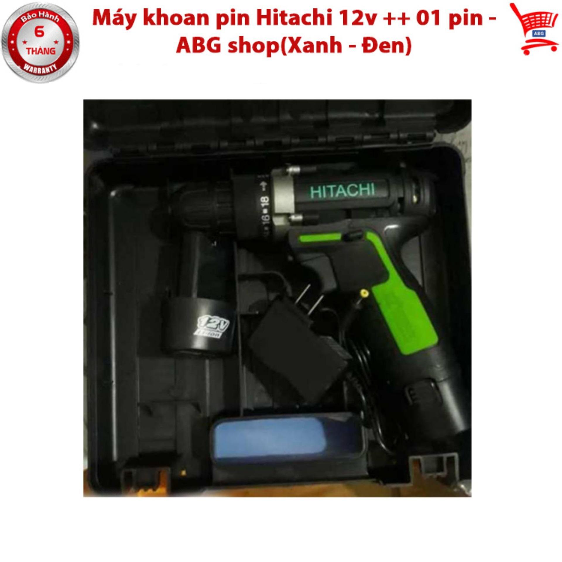 Máy khoan pin hitachi 12v ++ 01 pin - abg shop