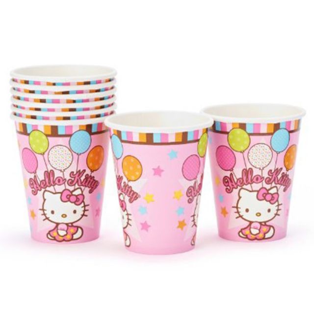 Combo 10 Ly Giấy Cốc Giấy Sinh Nhật Cho Bé