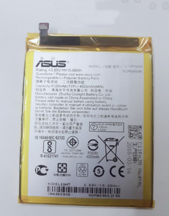 PIN ASUS ZENFONE 3 MAX 5.5 (C11P1609/ZC553KL/X00DD/ZC520KL/ ZEN4 MAX) ( LOẠI 1 BAPR HÀNH 6 THÁNG )