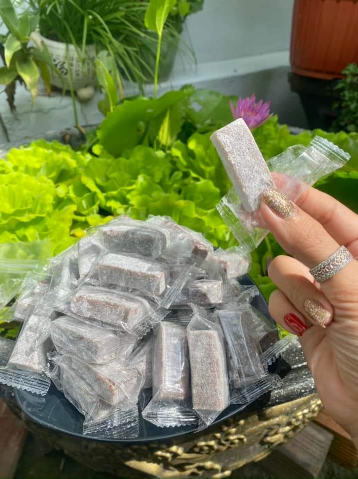 (FREESHIP) 1KG KẸO GỪNG DẺO PHẤN BẾN TRE - CHỢ BẾN TRE