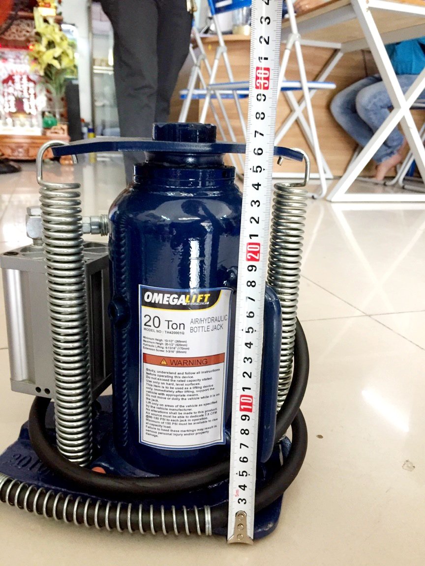 [HCM]Đội hơi thủy lực 20 tấn Đài Loan OMEGA