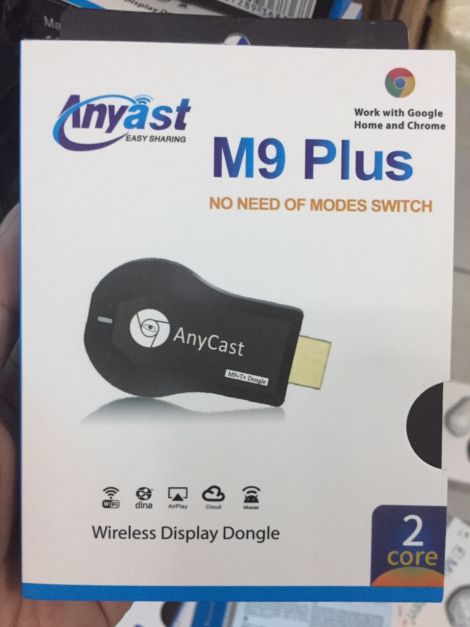 Anycast M4 M9 PLUS 1080P Wireless HD Portable Media Player Streamer Wifi Display Dongle for Projector Smartphone Tablets