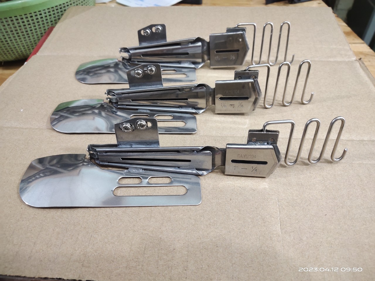 Cữ chạy viền đa năng gấp 2 mép sử dụng cho máy kansai chần đè có đủ sai số