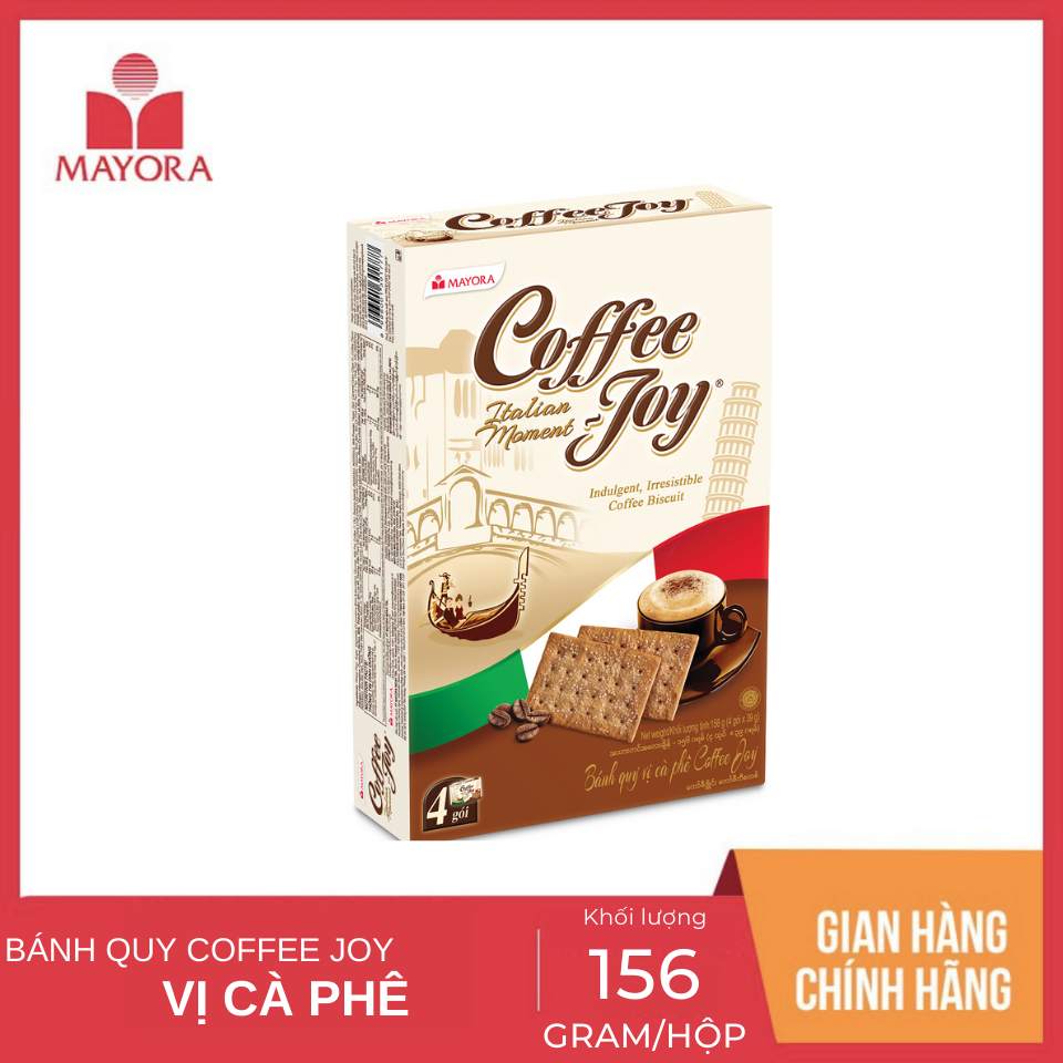 BÁNH QUY VỊ CÀ PHÊ COFFEE JOY 156G