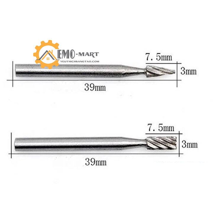 Bộ 6 mũi khắc chạm trổ