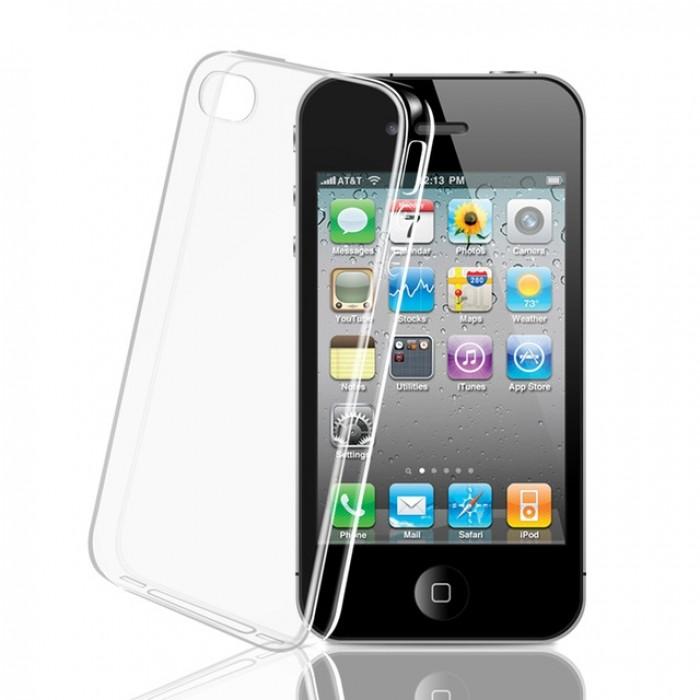 Ốp dẻo trong suốt Iphone 4 / Iphone 4s (Hàng loại A)