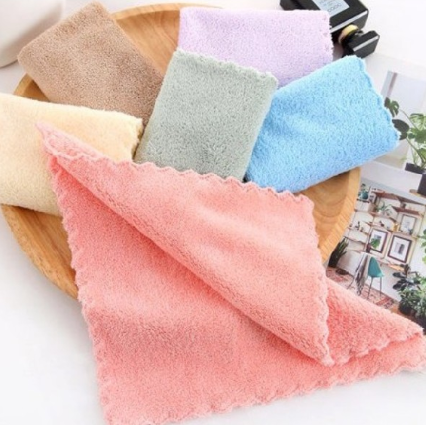 Khăn mặt lông cừu xuất Hàn siêu mềm