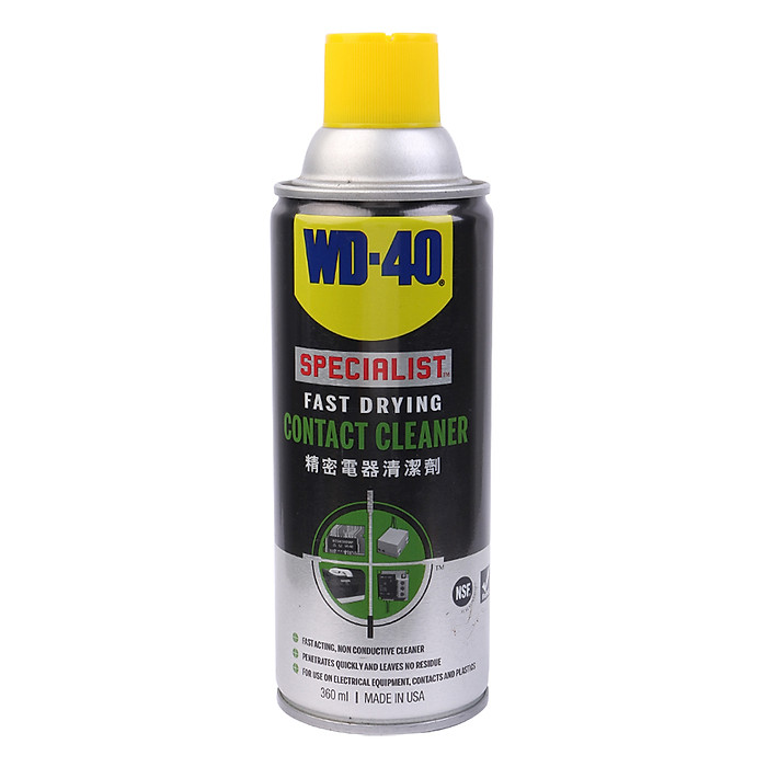 [Vệ sinh mạch điện] Chai Xịt Vệ Sinh Mạch Điện WD-40 Fast Drying Contact Cleaner (360ml)