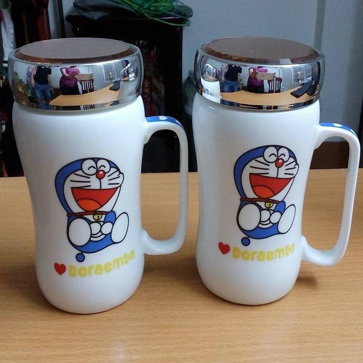 Combo 3 Ly sứ giữ nhiệt cao cấp nắp gương