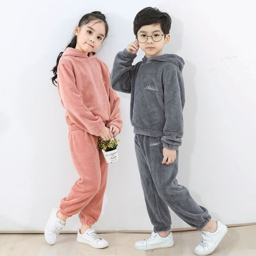 Bộ đồ cho mẹ và bé chất lông cừu siêu ấm - Q49482