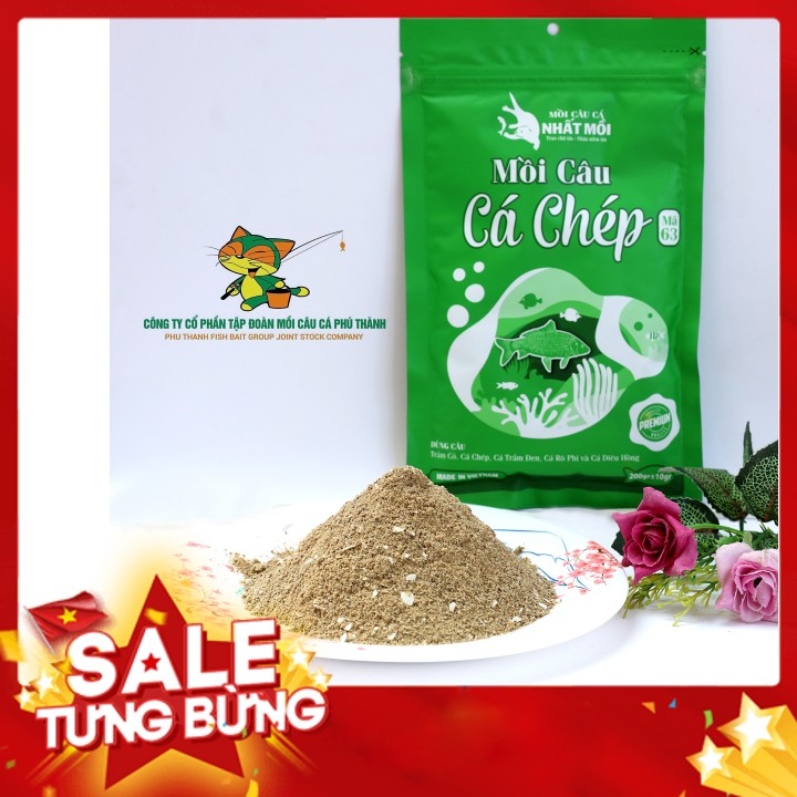 Mồi câu cá Chép - Mồi câu cá Nhất mồi