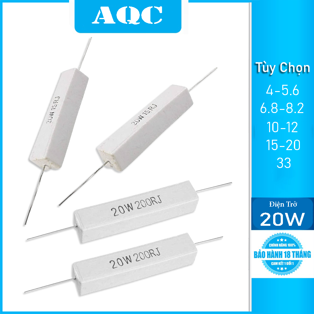 Trở sứ 20w loại đẹp nhiều tùy chọn giá sỉ số lượng
