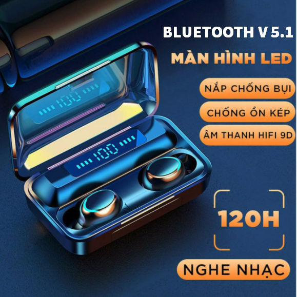 Tai nghe cảm ứng Bluetooth 5.3 thế hệ mới chống nước, kèm mic, tăng giảm âm lượng trên tai nghe - Hàng nhập khẩu cao cấp pro