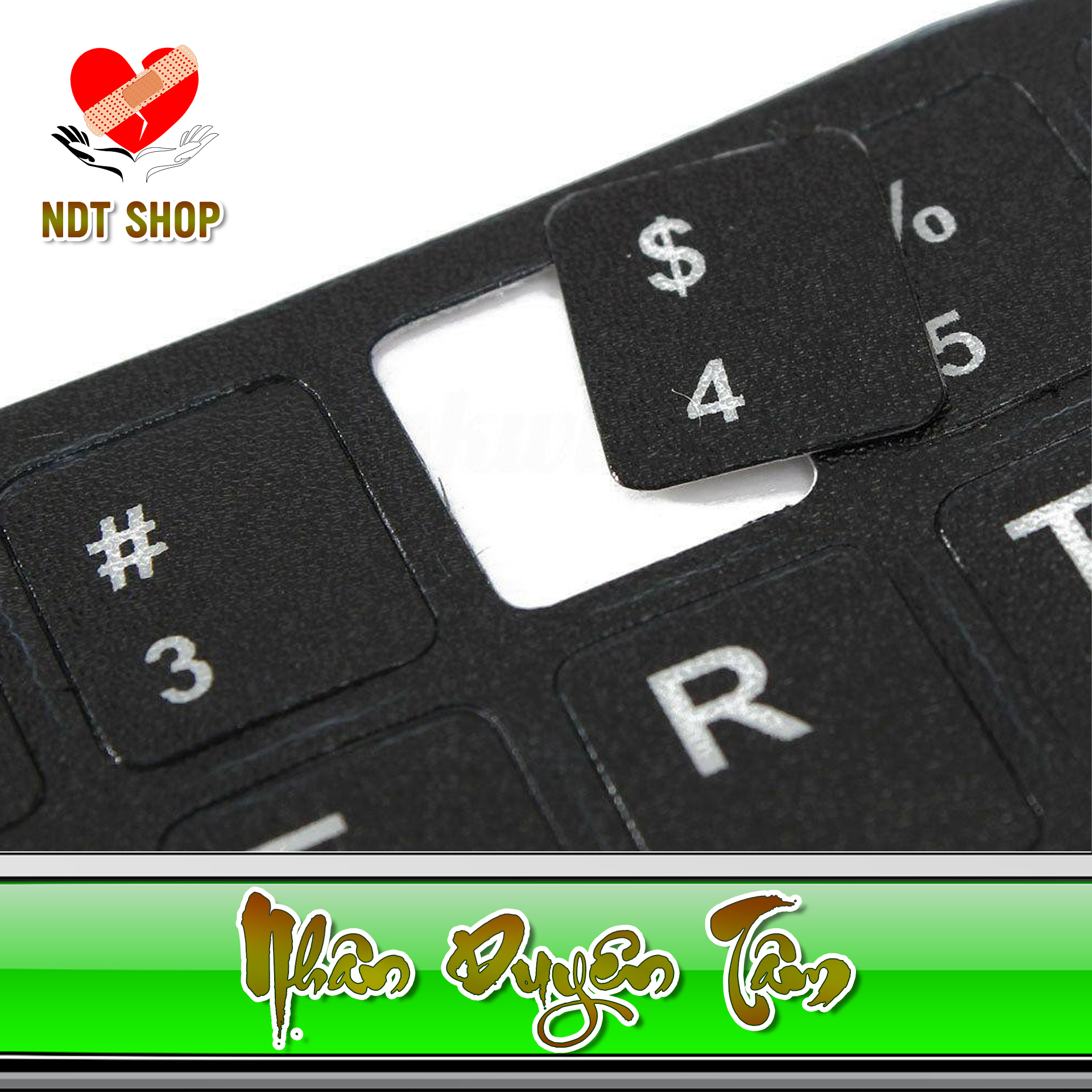 [HCM]Decal dán bàn phím bay chữ (Anh - Nhật - Hàn)
