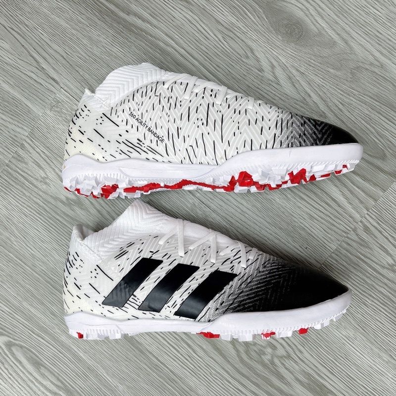 Giày Đá Banh Nemeziz Tango 18.3 Trắng Đen