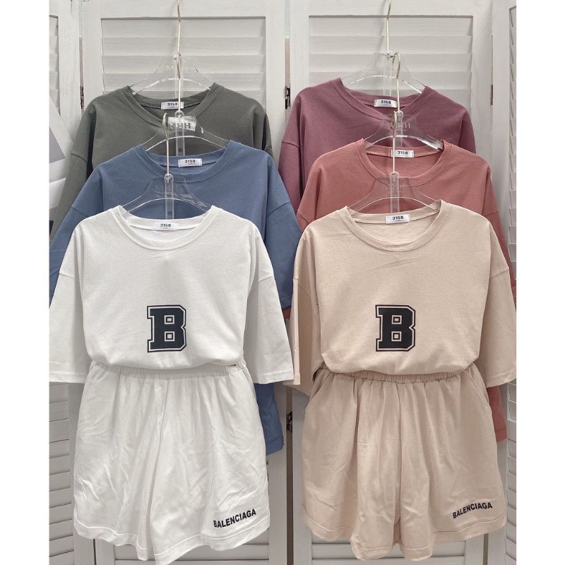 [Rẻ vô địch] Set bộ đùi chất cotton - B