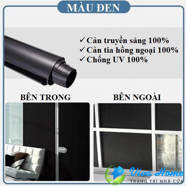 [ĐỦ SIZE] Giấy Dán Kính Phản Quang Cách Nhiệt, Phim dán kính 1 chiều chống nắng