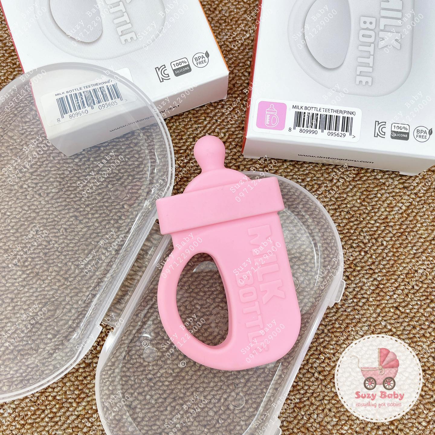 GẶM NƯỚU HÌNH BÍNH SỮA MILK BOTTLE