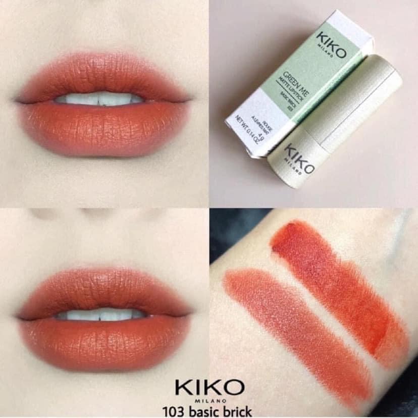 Son kiko màu 103 cam cháy