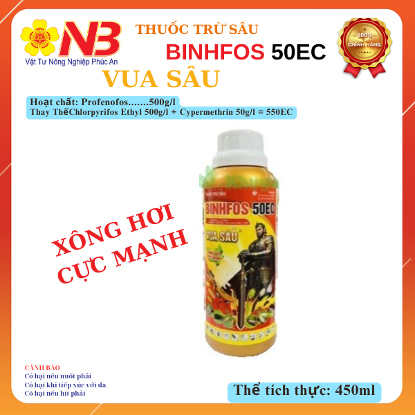 Binhfos 50ec - 450ml - delta thụy sỹ